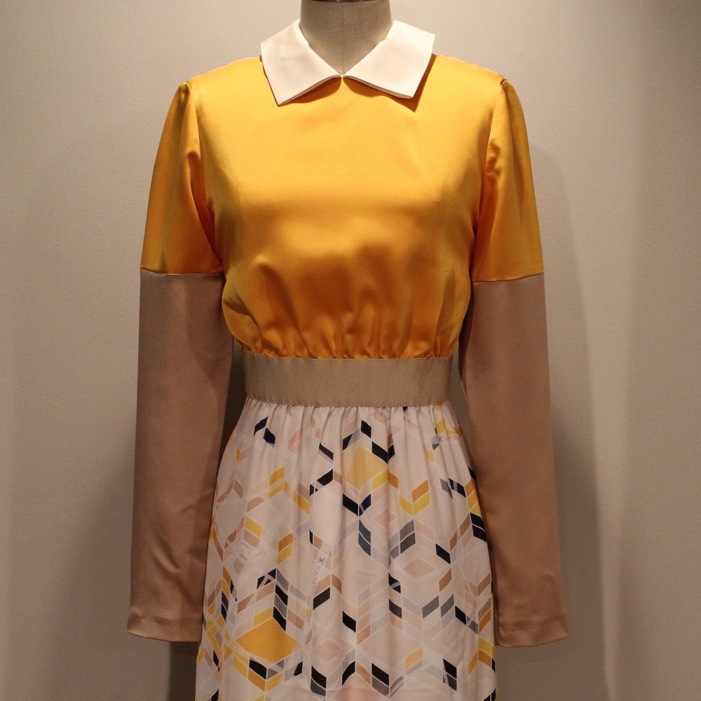 Katty Xiomara Color Block Dress